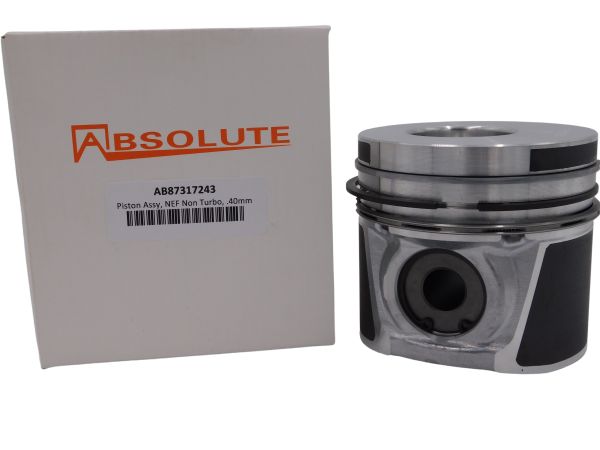 AB87317243 - Piston Assy, NEF Non Turbo, .40mm